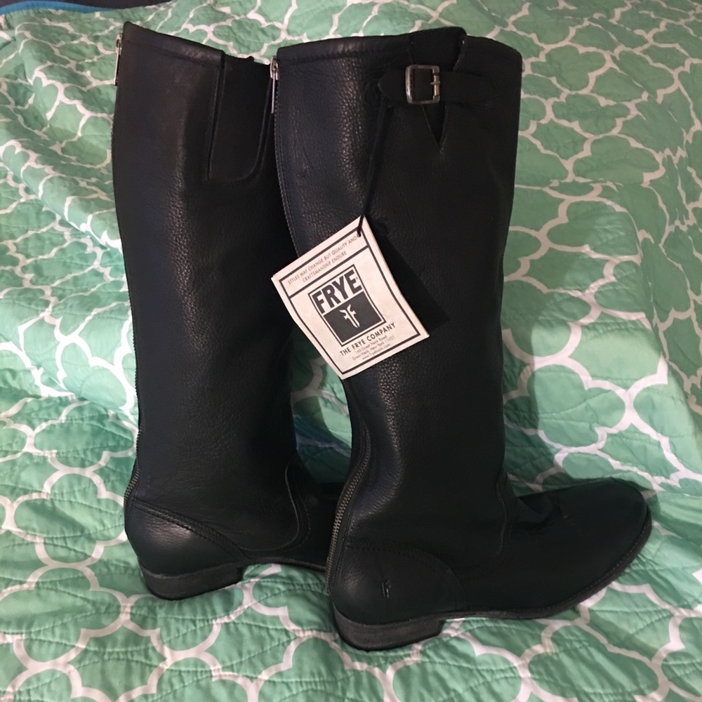 Frye boots.